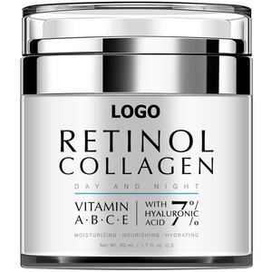 Crème de jour et de nuit au collagène pour femmes, logo personnalisé, beauté, resserrement de la peau, éclaircissante, raffermissante, antioxydante, crème pour le <span class=keywords><strong>visage</strong></span> - Product Image 5