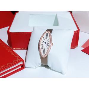 Reloj de Cuarzo de Lujo para Mujer, Estilo Clásico, con Correa de Cuero Genuino, para Mujeres y Niñas - Product Image 1