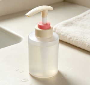 Bomba dosificadora de plástico PP 33/410 con cierre de rosca acanalado a prueba de fugas para botellas de champú, gel de ducha y cosméticos - Product Image 5