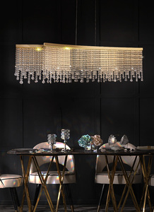 <span class=keywords><strong>Soggiorno</strong></span> di lusso camera da letto illuminazione moderna semplice di alta qualità Villa lussuosa atmosfera porta d'<span class=keywords><strong>ingresso</strong></span> balcone luce di cristallo - Product Image 5