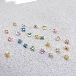 ลูกปัดเรซิ่นรูปดอกไม้ขนาด 6 มม. สำหรับทำสร้อยข้อมือ DIY อุปกรณ์ตกแต่งเครื่องประดับ ชิ้นส่วนงานฝีมือพลาสติก ฤดูร้อน 2024 แหล่งผลิตอี้หวู่ - Product Image 2