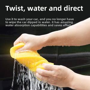 Absorberende Polijstspons Met Hoge Dichtheid 8 Woorden Aanpasbare Wasstraat Reinigingstool Doe-Het-Zelf Schuimmateriaal Is Essentieel Voor Het Reinigen Van De Auto - Product Image 3