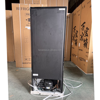 Petit Congélateur Vertical Haier 80L Réfrigérateur 220V50HZ Prix Abordable Réfrigérateur Avec Distributeur d'Eau Congélateur Porte Unique