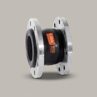 Joint d'expansion en caoutchouc à bride flottante Easyflex 12 x 8 pouces EPDM PN25 pour raccordement de tuyaux flexibles et contrôle des vibrations