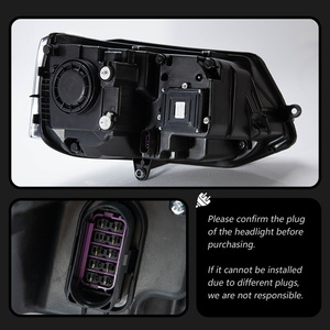 Conjunto de Faros LED para VW Multivan <span class=keywords><strong>Caravelle</strong></span> T5 2014 2015 2016 <span class=keywords><strong>2017</strong></span> 2018 2019, Luces de Circulación Diurna, Señal de Giro Secuencial, Lente de Proyector - Product Image 4