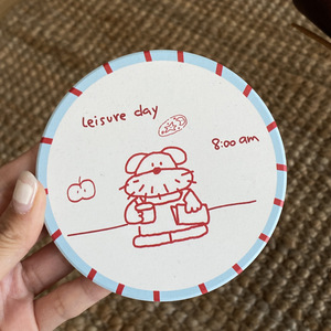 Taza de Cerámica con Ilustración de Cachorro, Taza de Agua Creativa con Graffiti de Perro, Taza de Café Grande para Parejas de 350 ml - Product Image 5