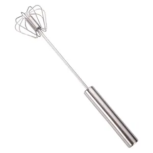 Vendita calda in acciaio inox agitatore a mano miscelatore uova frusta manuale montalatte strumenti per torta al latte Mini frullino per le uova multifunzionale