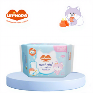 Toallas Sanitarias de Algodón Suave de <span class=keywords><strong>la</strong></span> <span class=keywords><strong>Mejor</strong></span> Calidad, Toallas Menstruales Suaves para Flujo Superabundante, Compresas Femeninas Seguras con Alas para el Cuidado Diario - Product Image 2