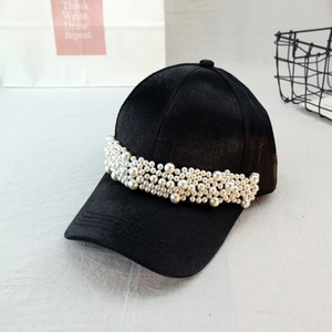F-2638 nouveau design 2024 été plaine satin casquette de baseball femmes ombre extérieur poire chapeau casquette coréen snapback casquette camionneur chapeaux - Product Image 3