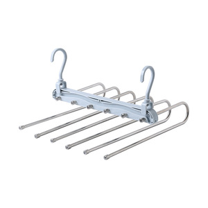 Pantaloni magici appendiabiti salvaspazio per armadio a più strati Multunctional utilizza Rack Organizer per pantaloni sciarpe - Product Image 5