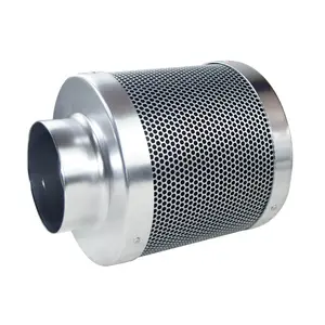 High precision activated carbon strongly adsorbs dust and impurities pipeline fan air filter