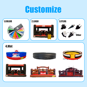 روديو ميكانيكي في الهواء الطلق حفلة في الخارج ثور ميكانيكي للبيع - Product Image 4