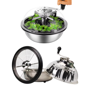 Quick-Cut Trimming Bowl: Clear Dome &amp; Sharp Stainless Steel Blades for Fast, Easy <strong>Bud</strong> Harvesting at Home Carbon Steel - Product Image 1