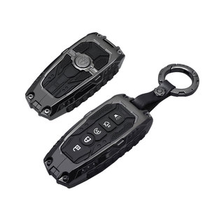 Coque de protection pour clé de voiture en métal lourd, best-seller sur Amazon, pour Ford Maverich Ranger F-150 Super Duty Transit Edge ST - Product Image 1