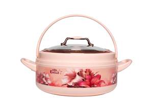 Printemps Large-Rose: Casserole de couleur de haute qualité en acier inoxydable pour réchauffer les aliments Hotpot par un fabricant de confiance - Product Image 3