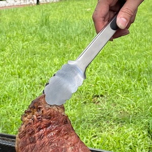 ชุดอุปกรณ์บาร์บีคิวด้ามเคลือบซิลิโคนแบบพกพาชุดอุปกรณ์บาร์บีคิวมีดส้อมเครื่องมือย่างบาร์บีคิว - Product Image 6