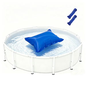Coussins gonflables épaissis anti-fuite écologiques <span class=keywords><strong>pour</strong></span> piscines hors sol, couverture de <span class=keywords><strong>piscine</strong></span>, ballon de hiverisation, cordes flottantes en PVC <span class=keywords><strong>pour</strong></span> la glace - Product Image 5
