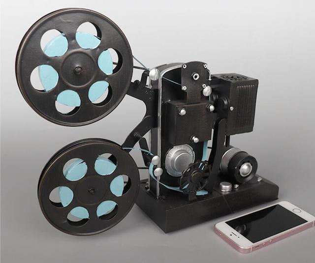 Movie History Object Old-fashioned Film Projector Decoration Home Decoration Nostalgic Recorder Creative Furnishings