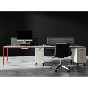Bureau de travail modulaire convertible en bois moderne - Prix compétitif - Product Image 3