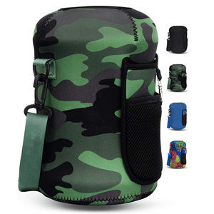 Funda de neopreno con aislamiento para botella de agua, soporte de botella grande con correa para el hombro, 3,2 L, venta al por mayor - Product Image 2