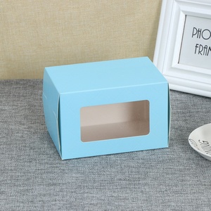 Transparent Cake Roll Packaging Box with Window Tiramisu Baking Packaging Box Rectangular Mousse Cake Box Wholesale - Product Image 6