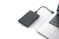 Boîtier externe SATA pour HDD/SSD 2,5 pouces USB 3.0 en plastique ABS pour PC portable compatible Windows XP/Vista/7/8/10