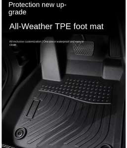Alfombrillas de Lujo para Mercedes Benz <span class=keywords><strong>GLE</strong></span> <span class=keywords><strong>450</strong></span> 400e 350e 300d <span class=keywords><strong>4MATIC</strong></span> AMG 53 63 S W167 2019-2025 TPE 3D 5D, Revestimientos de Piso Impermeables - Product Image 2