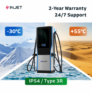 เครื่องชาร์จรถยนต์ไฟฟ้า INJET US EU Market OCPP 1.6J DC กำลังไฟ 60kW 120kW 240kW รองรับ CCS1 CCS2 สำหรับสถานีชาร์จรถยนต์ไฟฟ้า - Product Image 6