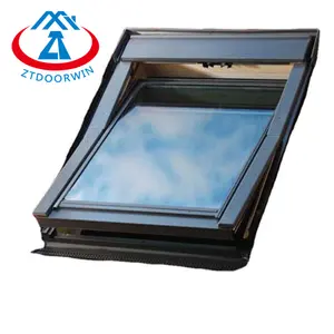 ZHTDOORS China, rendimiento de alta seguridad, ventanas de aluminio colgadas individuales, ventanas colgadas individuales de vinilo