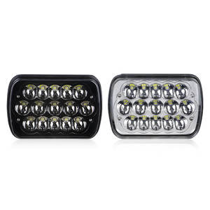 Phare LED carré 5x7 pouces 12V 45W 6000K pour voiture, faisceau Hi/Lo, étanche, antibrouillard, garantie 2 ans pour Jeeps - Product Image 3