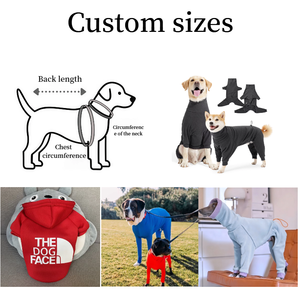 Ropa para mascotas de lujo al por mayor, ropa para perros duradera, cálida, transpirable, suave y cómoda, ropa para perros grandes - Product Image 2