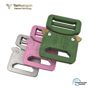 Heavy Duty Tactical Classic Dual Adjustable Zinc Alloy Metal Buckle Center Release <b>Strap</b> <b>Bag</b> Clip <b>Replacement</b> - Product Image 2