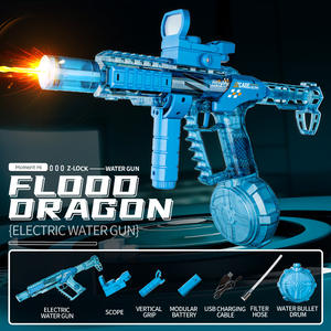 Pistolas de Agua Eléctricas Continuas de Alta Velocidad al por Mayor para Niños, Cañón de Agua Automático de Disparo Rápido, Juguete Potente de Largo Alcance - Product Image 6