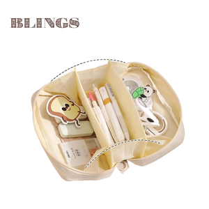 Bolsa Oxford <span class=keywords><strong>de</strong></span> lápices <span class=keywords><strong>de</strong></span> 3 capas <span class=keywords><strong>de</strong></span> gran capacidad al por mayor, estuche <span class=keywords><strong>de</strong></span> almacenamiento <span class=keywords><strong>de</strong></span> tela <span class=keywords><strong>para</strong></span> estudiantes, <span class=keywords><strong>adolescentes</strong></span>, oficina, uso en el aula - Product Image 2