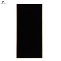 Pantalla Super AMOLED para Samsung Galaxy S24 S24 ULTRA S928, Pantalla LCD para Teléfono Móvil S928B, Pantalla Táctil LCD Original con Marco