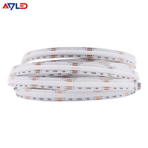 Tira de LED COB RGB de alta densidad de 12V, 810 LED/m, con certificación CE y RoHS, flexible, sin controlador, 5 metros por rollo. - Product Image 6