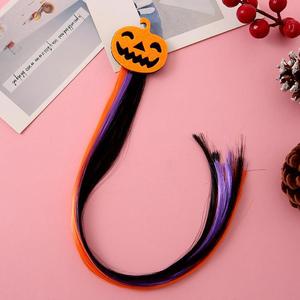 Halloween Wig <strong>Costume</strong> Duckbill Clip Halloween Hair Extension Clips for Girls colored Synthetic Hair clip Accessories for <strong>Costume</strong> - Product Image 5