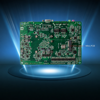 Carte mère industrielle de contrôle industriel Pos Automation VGA HDMI Mini ITX X86 embarquée PCBA J1900 sans ventilateur 2 LAN RS232
