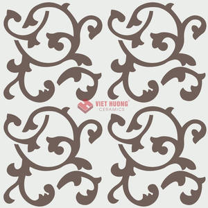 Baldosa de Cemento Estilo Mediterráneo 200x200mm, Pintada a Mano, para Pisos de Concreto, Exportación Global B2B al por Mayor - Product Image 3