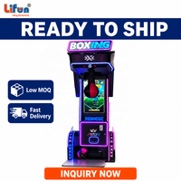 Machine de boxe à monnayeur LIFUN avec écran LCD, testeur de force, jeu d'arcade pour lieux de divertissement commerciaux