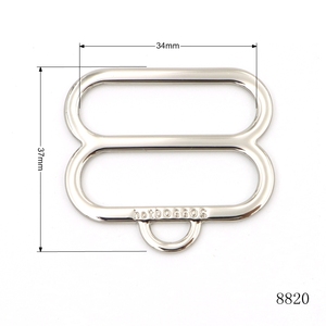 Fivela de Metal Personalizada com Logo Gravado, Fivela Ajustável em Liga de Zinco para Bolsas ou Coleiras de Cães - Product Image 2