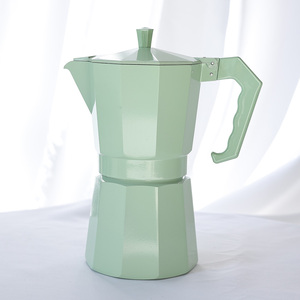 Mokapot เตาไฟฟ้า<span class=keywords><strong>ห</strong></span>ม้อต้มกาแฟเอสเปรสโซทำจากโล<span class=keywords><strong>ห</strong></span>ะพร้อมฝาปิดสำห<span class=keywords><strong>รับ</strong></span>เตาเซรามิกและเครื่องฆ่าเชื้อโอโซน - Product Image 3