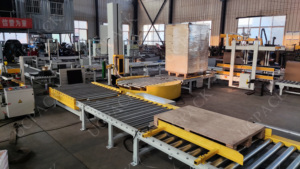 Konveyör hattı ambalaj için otomatik yük palet dağıtıcı - Product Image 5