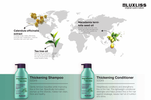 <strong>Hair</strong> Thickening <strong>Shampoo</strong> Organic <strong>Darkening</strong> <strong>Shampoo</strong> with Luxliss Tea Tree <strong>Shampoo</strong> - Product Image 4