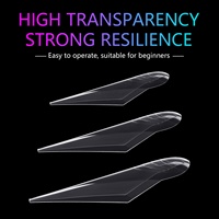 BQAN Stiletto Design Faux Ongles Artificiels Fournisseurs Clear Extra-Long Artificial Nail Extending Tips Mold Dual Forms
