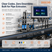 Impresora de Inyección de Tinta Térmica Docod OEM/ODM 25.4mm T260e para Impresión de Fecha de Caducidad de Huevos, Codificación de Códigos de Barras, Impresora de Códigos QR para Bolsas de Plástico