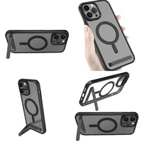 Casing Ponsel Anti Benturan dengan Penyangga untuk iPhone 17 Air 16 Pro Max 15 14 13 12 11 Pelindung dengan Kickstand