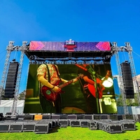 Écran LED intérieur/extérieur P1.56, mur vidéo LED, affichage LED P1.56, écran LED P1.5, panneau d'affichage LED pour scène