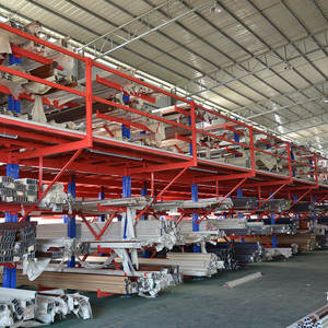 Prima Save Cost <span class=keywords><strong>Crossbeam</strong></span> <span class=keywords><strong>Rack</strong></span> para estante reticulado de servicio pesado Fabricante Heavy Duty Trolley 4 estantes Venta caliente Plástico - Product Image 3