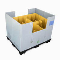 Caisses en plastique empilables réutilisables conçues pour des solutions logistiques durables